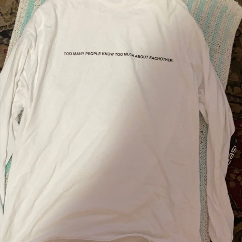 Oversized Pleasures Long Sleeve Shirt